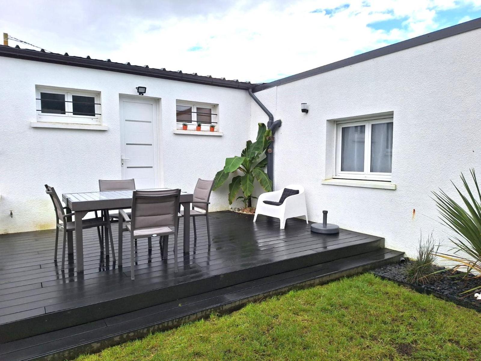 Saint-Germain-sur-Ay La Villa Kikifil, Bord De Mer מראה חיצוני תמונה