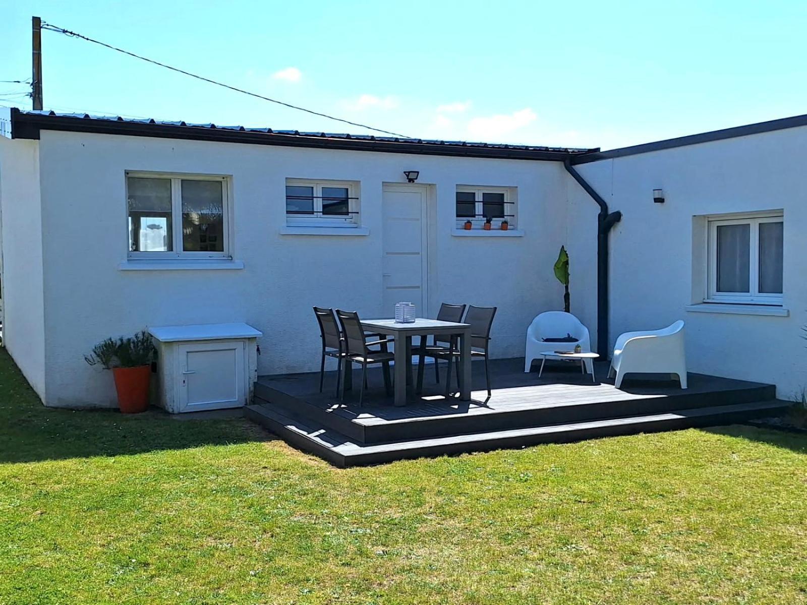 Saint-Germain-sur-Ay La Villa Kikifil, Bord De Mer מראה חיצוני תמונה